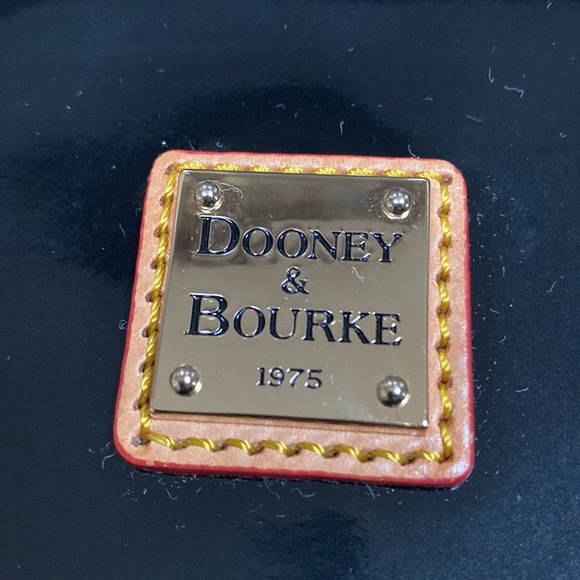 Dooney & Bourke Black Patent Leather Purse - Picture 6 of 16